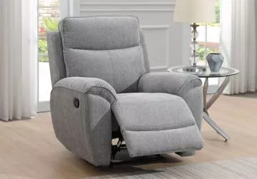 Doncaster, světle šedá, křeslo