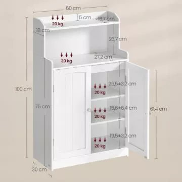 Koupelnová skříňka AUK-E117