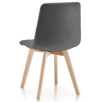 Elegantní jídelní židle Ct-v4081 grey4