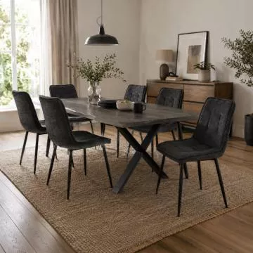 Moderní jídelní židle CT-G2048 Grey2
