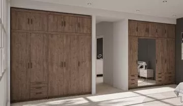 Skříň Enja 2D dub lefkas, v interiéru