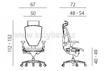 Exkluzivní kancelářská židle Enjoy