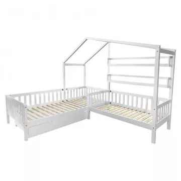 Rohov� postel ENOLA  - b�l�