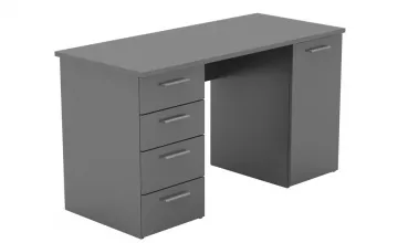 PC stůl Eustach, grafit