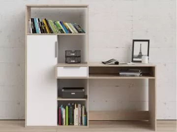 Psac� st�l Felix 173 dub sonoma/b�l�, v interi�ru