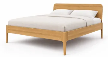 Postel FLERA - masivní dub v lehkém moderním provedení