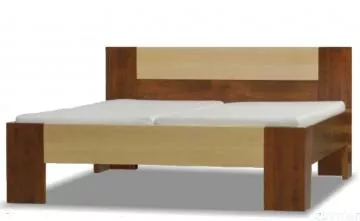 Dřevěná postel Goliáš - moření Color 1