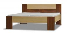Dřevěná postel Goliáš - provedení Color 2