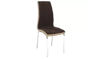 Jídelní židle Gerda new hnědá/béžová