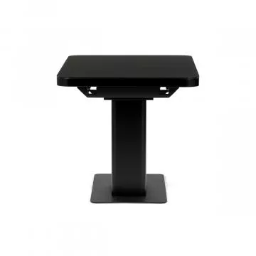 Jdeln stl rozkldac 120-160x80 cm, mdf, ern, HT-D1926 BK