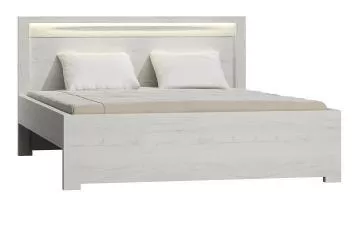 Dřevěná postel Infinity jasan bílý