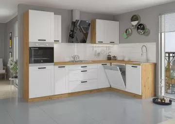 Dvka na myku ndob, bl/dub artisan, LULA ZM 570x596