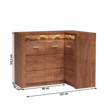 Luxusn� komoda INFINITY - jasan sv�tl�