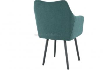 Jídelní židle Dabir - smaragdová