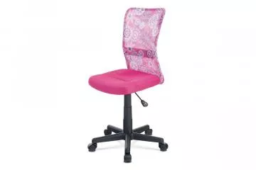 Kancelářská židle Ka-2325 - růžová s motivem