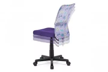 Kancelářská židle Ka-2325 - fialová s motivem