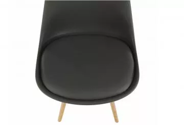Jídelní židle Kemal tmavě hnědá