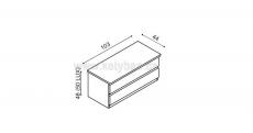 Komoda DALILA LUX Y2 Z2 - schma