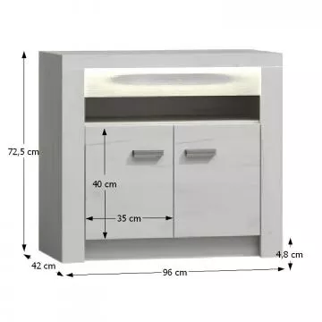 Praktick� komoda INFINITY - jasan b�l�