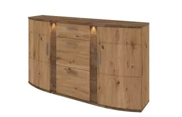 Komoda Komoda Cabana typ 52 Dub artisan, dub ribbeck