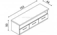 Komoda RCHEL R3 PZ - schma