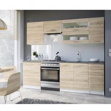 Kuchy�sk� sestava FABIANA - dub sonoma