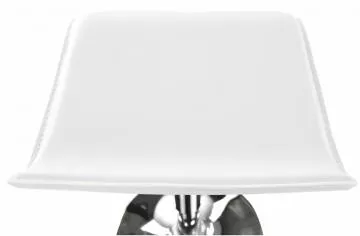 Barová židle Laria ekokůže bílá