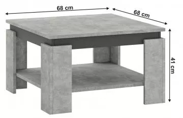 Konferenn stolek, beton/grafit, LEJSY