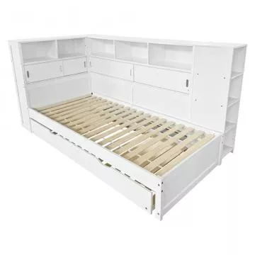 Modern� rozkl�dac� postel LENDON - b�l�