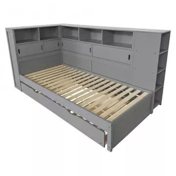 Modern� rozkl�dac� postel LENDON - �ed�