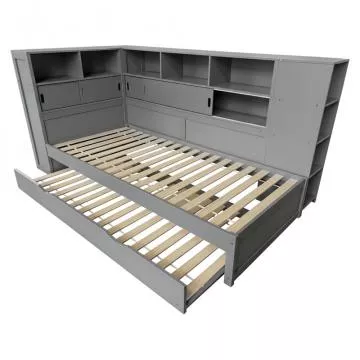 Modern� rozkl�dac� postel LENDON - �ed�