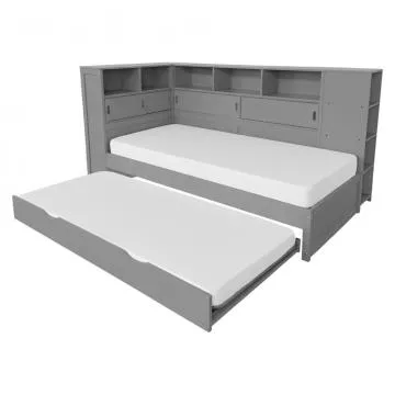 Modern� rozkl�dac� postel LENDON - �ed�