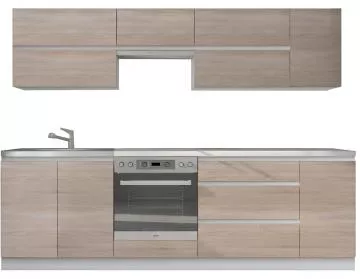 Kuchy�sk� linka, Line New, b�la/dub sonoma