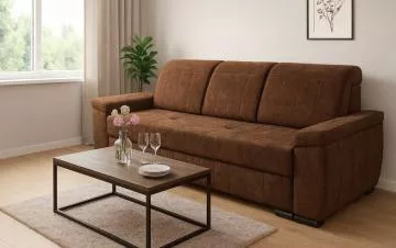 Pohovka Lumi hn�d�, Salvador 3, v interi�ru