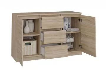 Komoda Malv�na 2D3S 120 dub sonoma