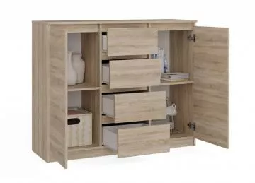 Komoda Malv�na 2D4S 120 dub sonoma