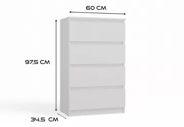 Komoda Malvna m4 60, rozmry