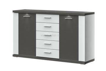 Komoda Manhattan typ 21 v proveden arctic bl - grafit 