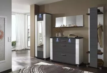 P�eds��ov� st�na Manhattan plus kombinace 01 b�l� artic VL/grafit