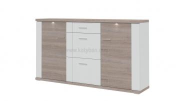 Komoda Manhattan plus typ 54 v proveden bl arctic/dub bardolno