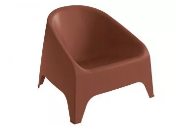 MATERA plastové křeslo - Terracota