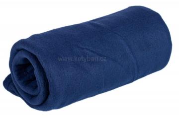 Fleecová deka Fleece uni modrá