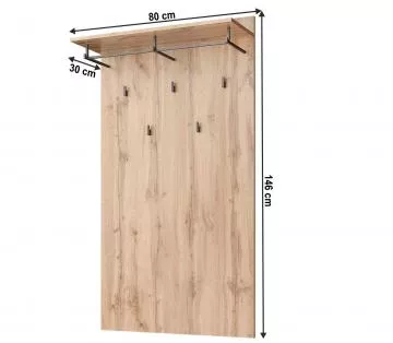 Věšákový panel MORATIZ 80