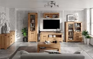 Nízká vitrína MORATIZ 1W3S