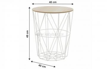 Odkldac stolek Nancer typ 3 - bl