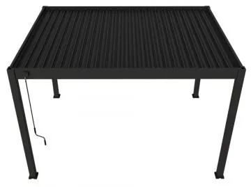 Bioklimatick pergola INTRO NEO 4x3 m, hlink - voln stojc