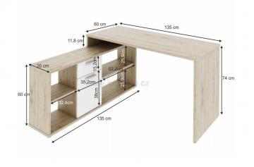 PC stl, dub san remo / bl, NOE NEW