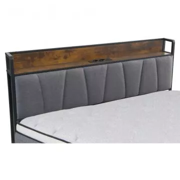 Kovov� postel s �aloun�n�m Nordo