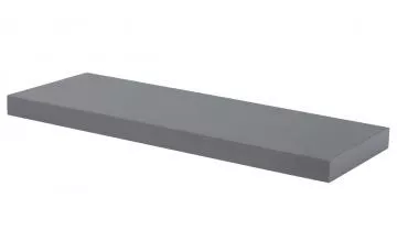 Moderní jednoduchá polička P-001 - grey