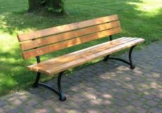 Dřevěná Parková lavice
